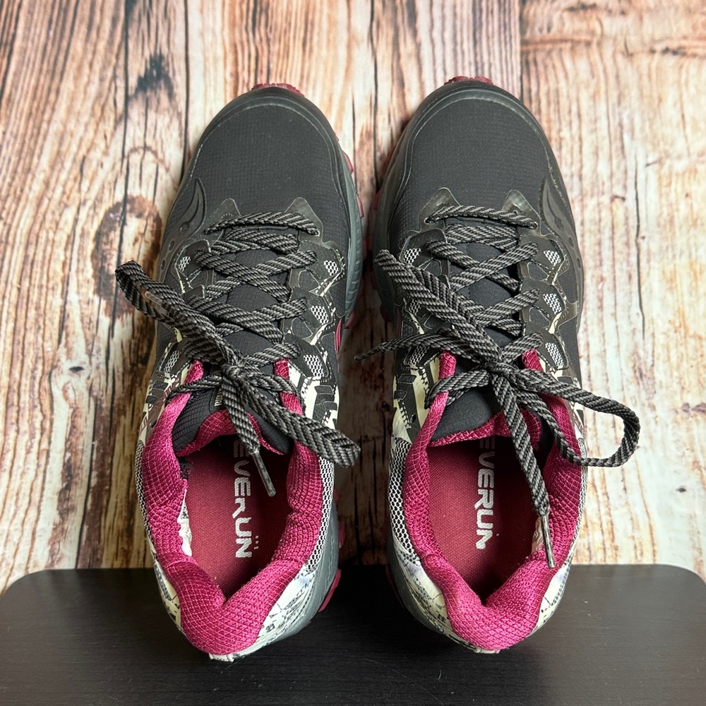 Saucony Peregrine 8 Arctic Running Sneakers Womens Sz 10.5 - Picture 6 of 8